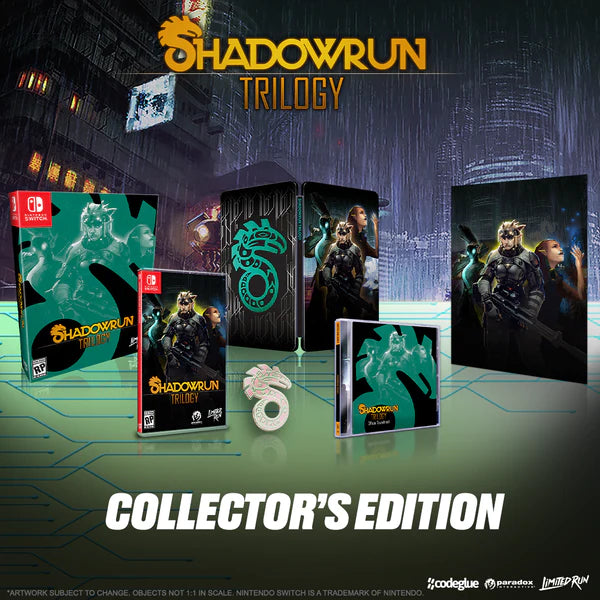  Shadowrun Trilogy (Limited Run #163) - Switch : Video Games