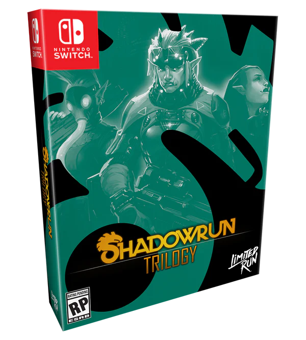  Shadowrun Trilogy (Limited Run #163) - Switch : Video Games